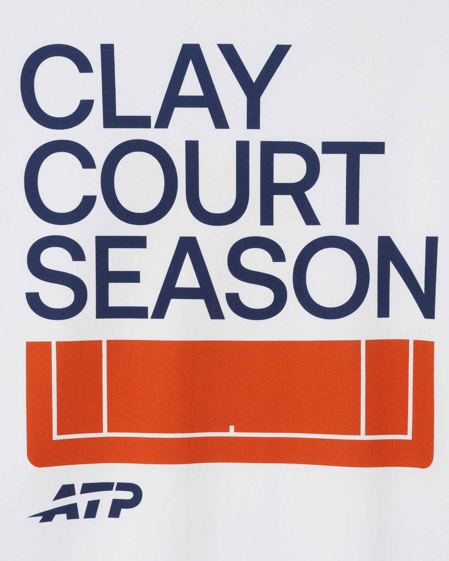 ATP ATP Clay Court Season T-Shirt - White T-Shirt