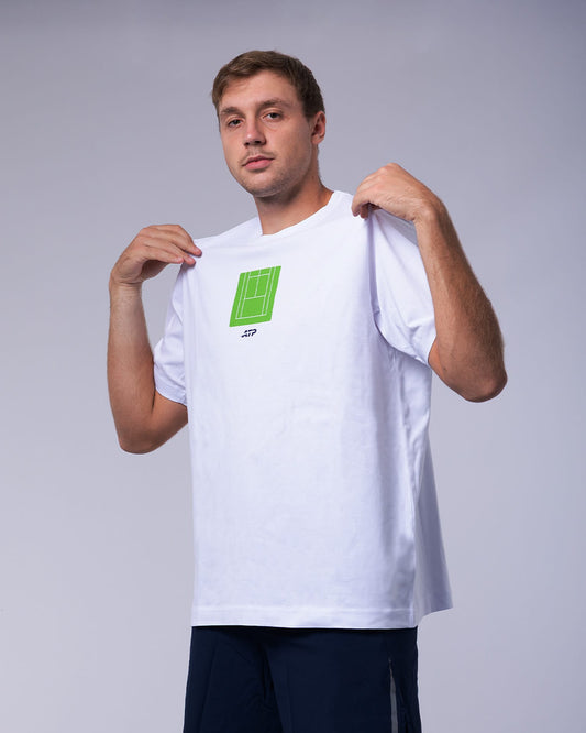 ATP ATP Grass Court Season T-Shirt - White T-Shirt