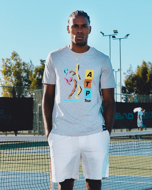 ATP ATP Previous Winners T-Shirt - Grey T-Shirt