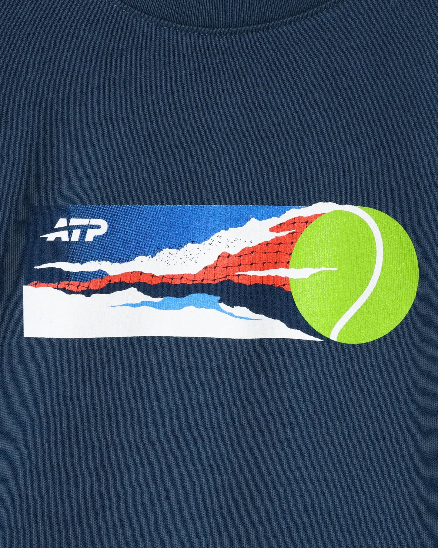 ATP ATP The Ball Is Everything T-Shirt Ball Strike - Dark Blue T-Shirt