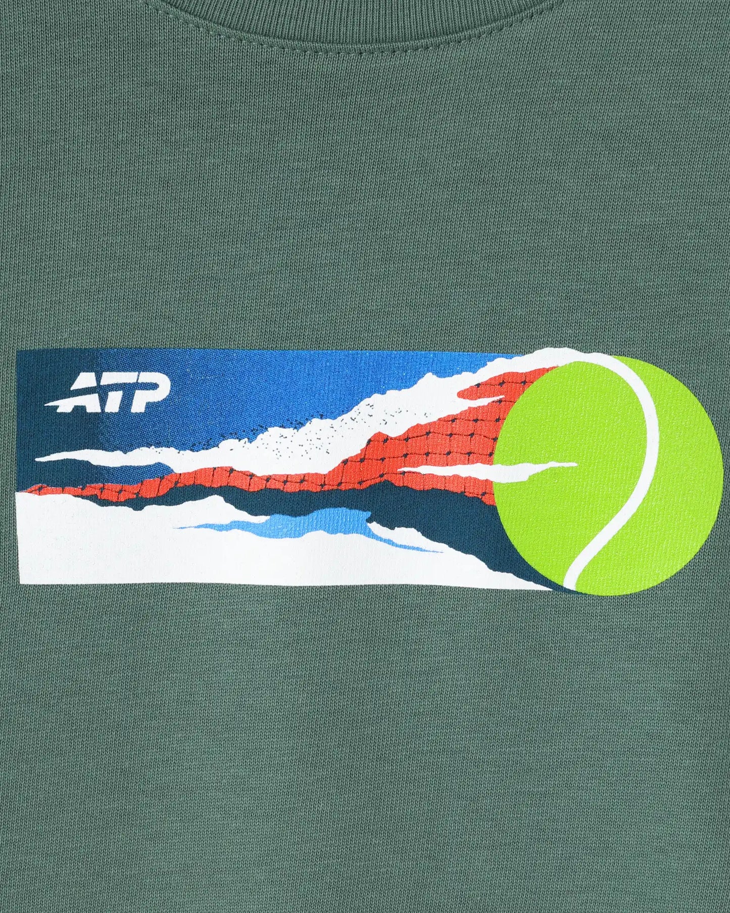 ATP ATP The Ball Is Everything T-Shirt Ball Strike - Green T-Shirt