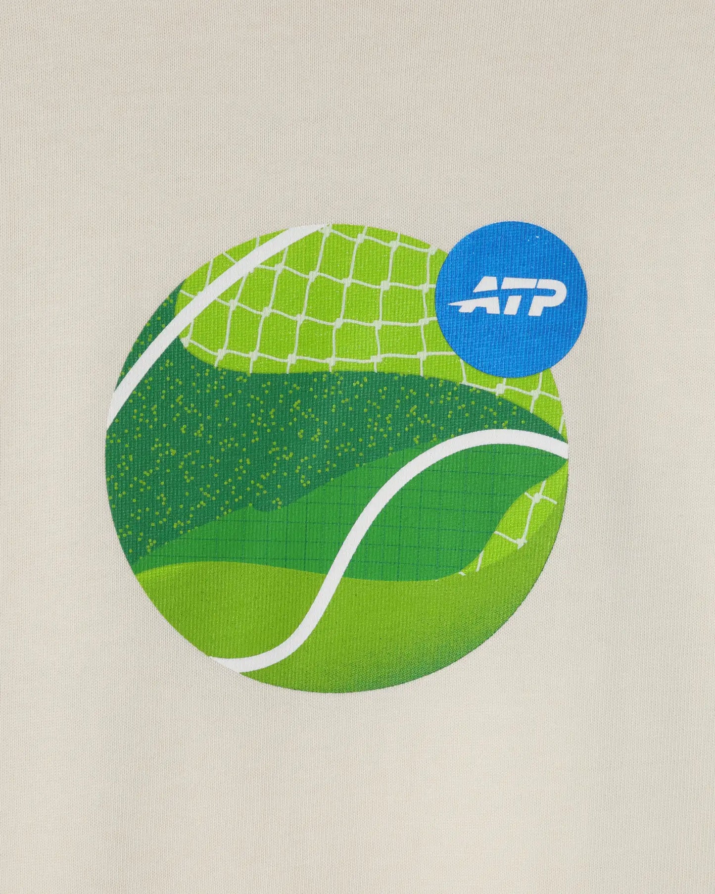 ATP ATP The Ball Is Everything T-Shirt Centre Court - Cream T-Shirt
