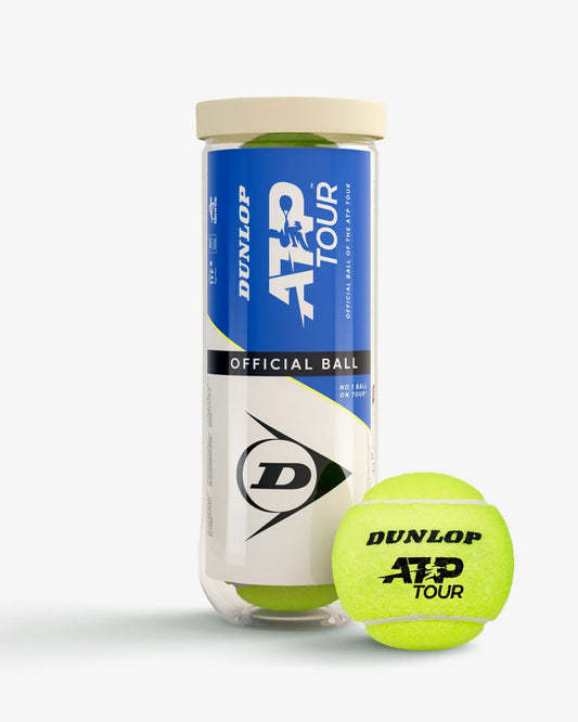 Palline da tennis Dunlop ATP Tour ufficiali - confezione da 3
