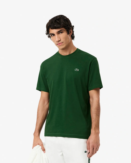 Lacoste Lacoste Carry Over Poly/Cotton T-Shirt - Green T-Shirt