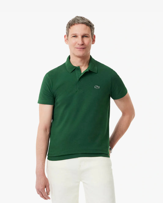 Lacoste Lacoste Core Ottoman Polo - Green Polo Shirt