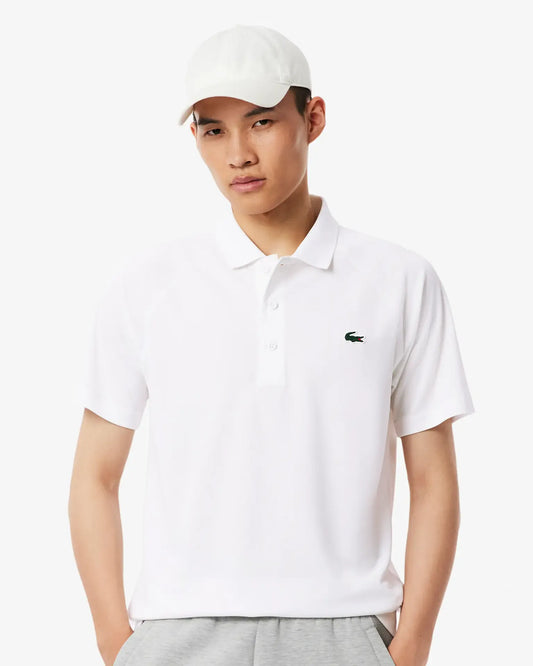 Polo Lacoste Core Raglan - Camisa Polo Branca
