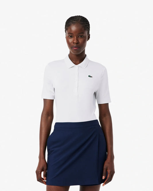 Lacoste Lacoste Core Technical Polo - White Polo Shirt