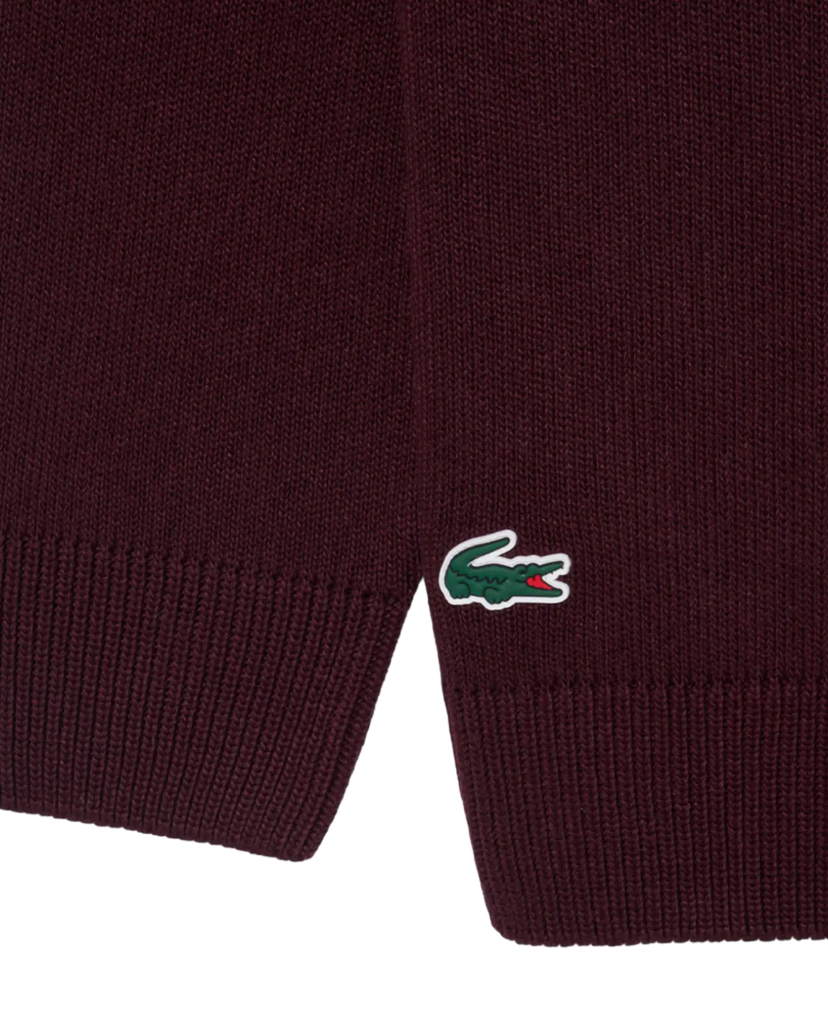 Lacoste Lacoste Heritage Jacquard-Wollpullover mit Rundhalsausschnitt – Oxalis-Sweatshirt