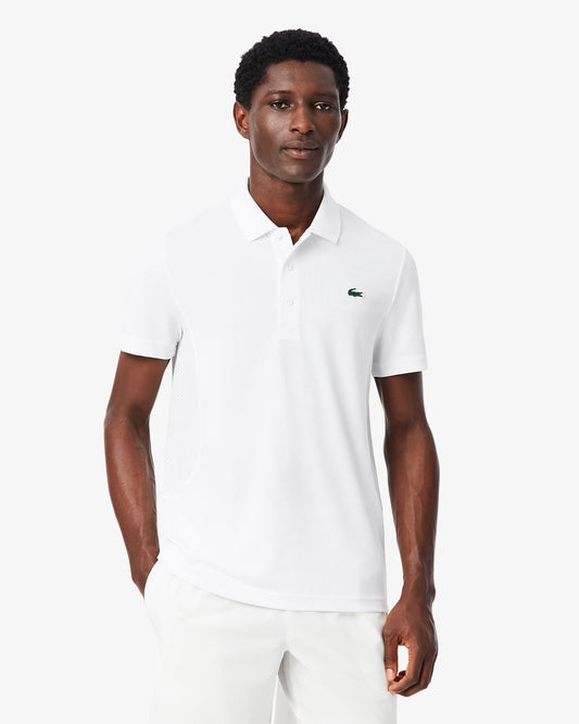 Lacoste Lacoste Novak Djokovic On-Court Polo (WMB) - Polo blanco