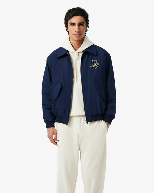 Chaqueta Lacoste Lacoste Novak Djokovic Signature - azul marino