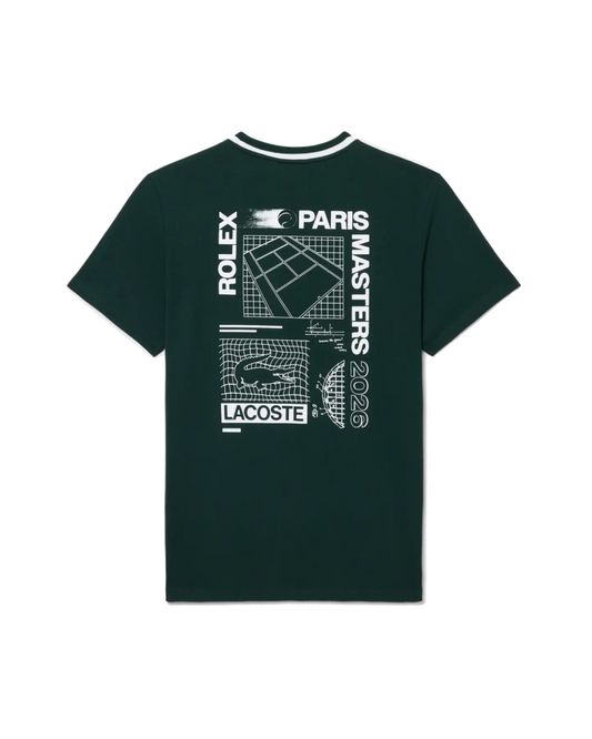 Lacoste Lacoste T-Shirt in Relaxed Fit, Rolex Paris Masters Edition – Sinople