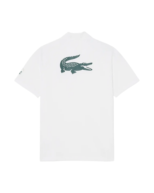 Lacoste Lacoste Rolex Paris Masters Edition Ballkind-Polohemd – Weiß