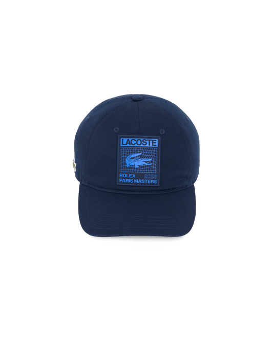 Lacoste Lacoste Rolex Paris Masters Edition Cap – marineblaue Kappe