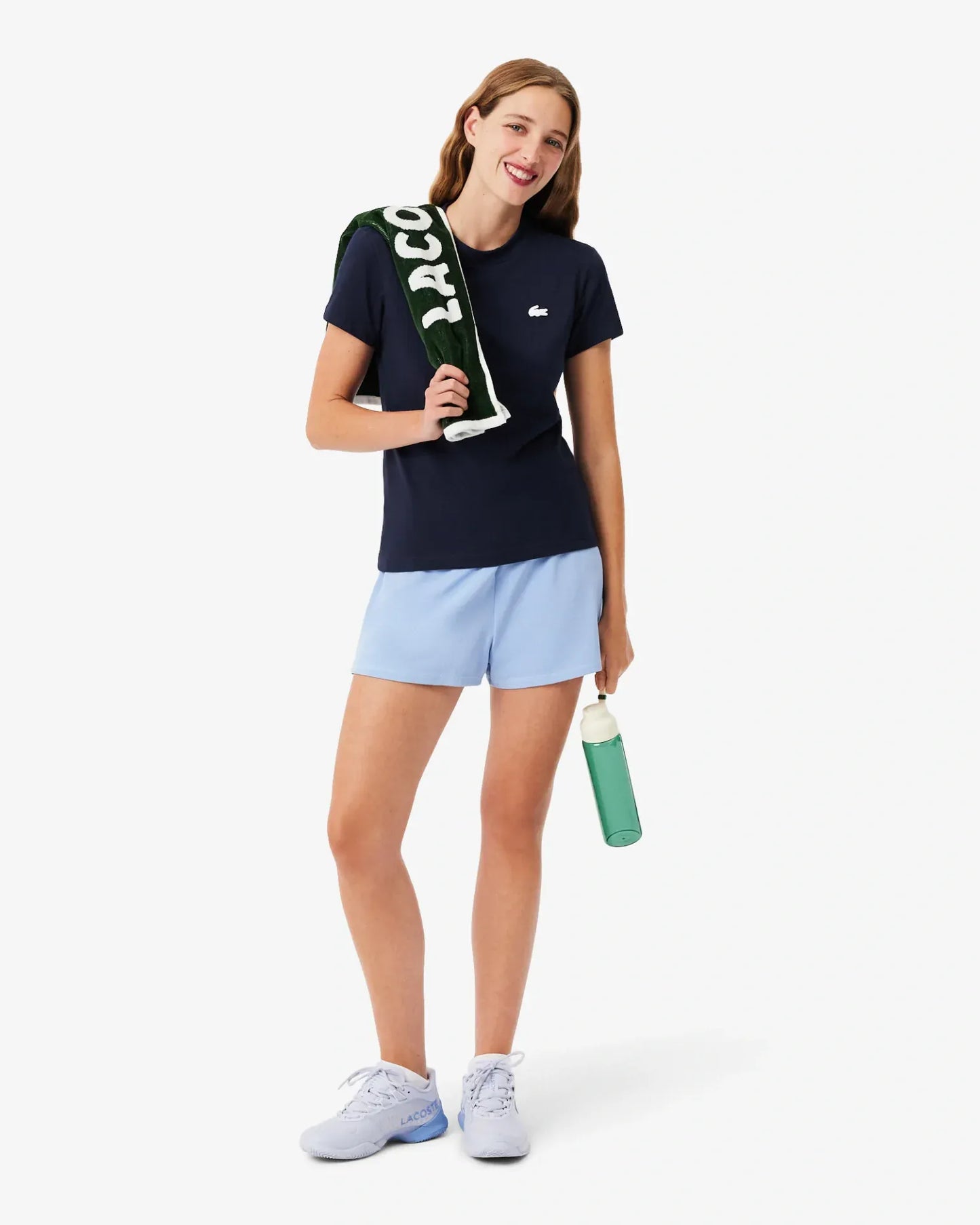 Lacoste Lacoste Womens Classic T-Shirt - Navy T-Shirt 8