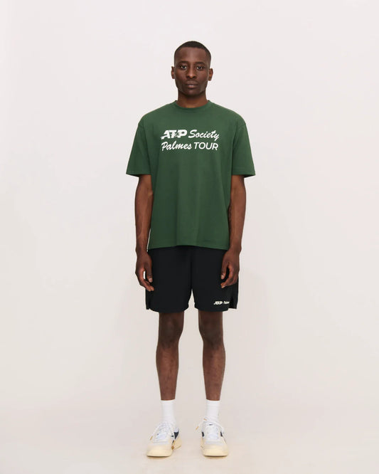 Palmes ATP Palmes Tour-T-Shirt - dunkelgrünes T-Shirt