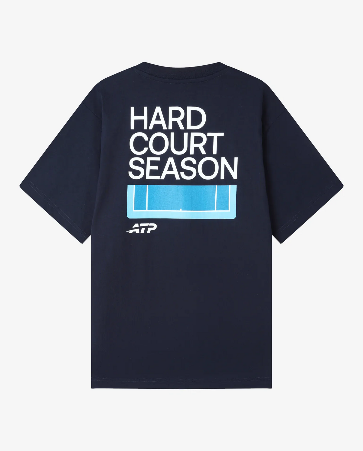 ATP Hardcourt-Saison-T-Shirt - Marineblau