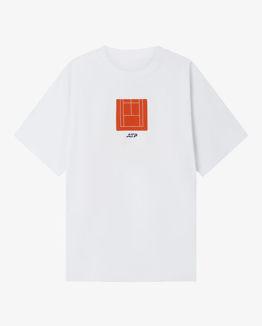 ATP ATP Clay Court Season T-Shirt - White T-Shirt