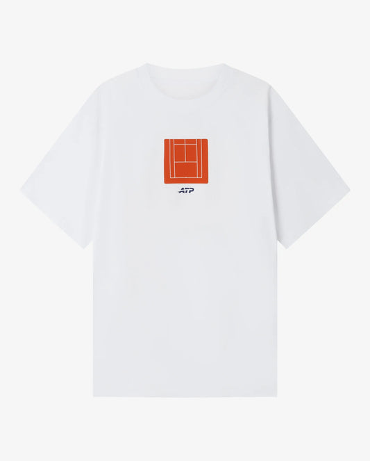 ATP ATP Clay Court Season T-Shirt - White T-Shirt