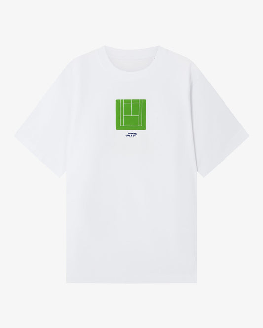 ATP ATP Grass Court Season T-shirt - Cream T-Shirt