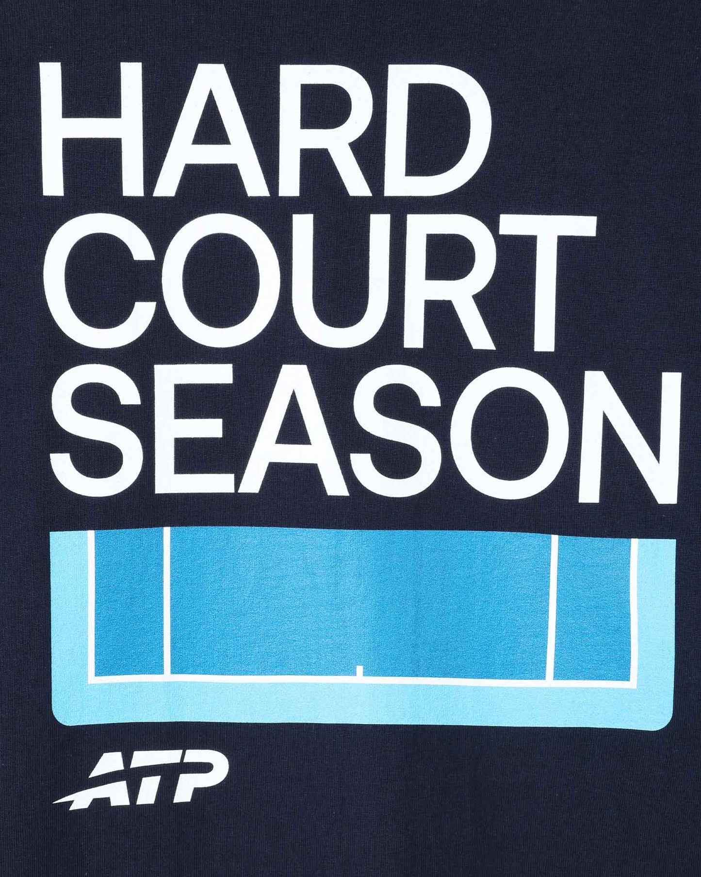 ATP ATP Hard Court Season T-shirt - Navy T-Shirt