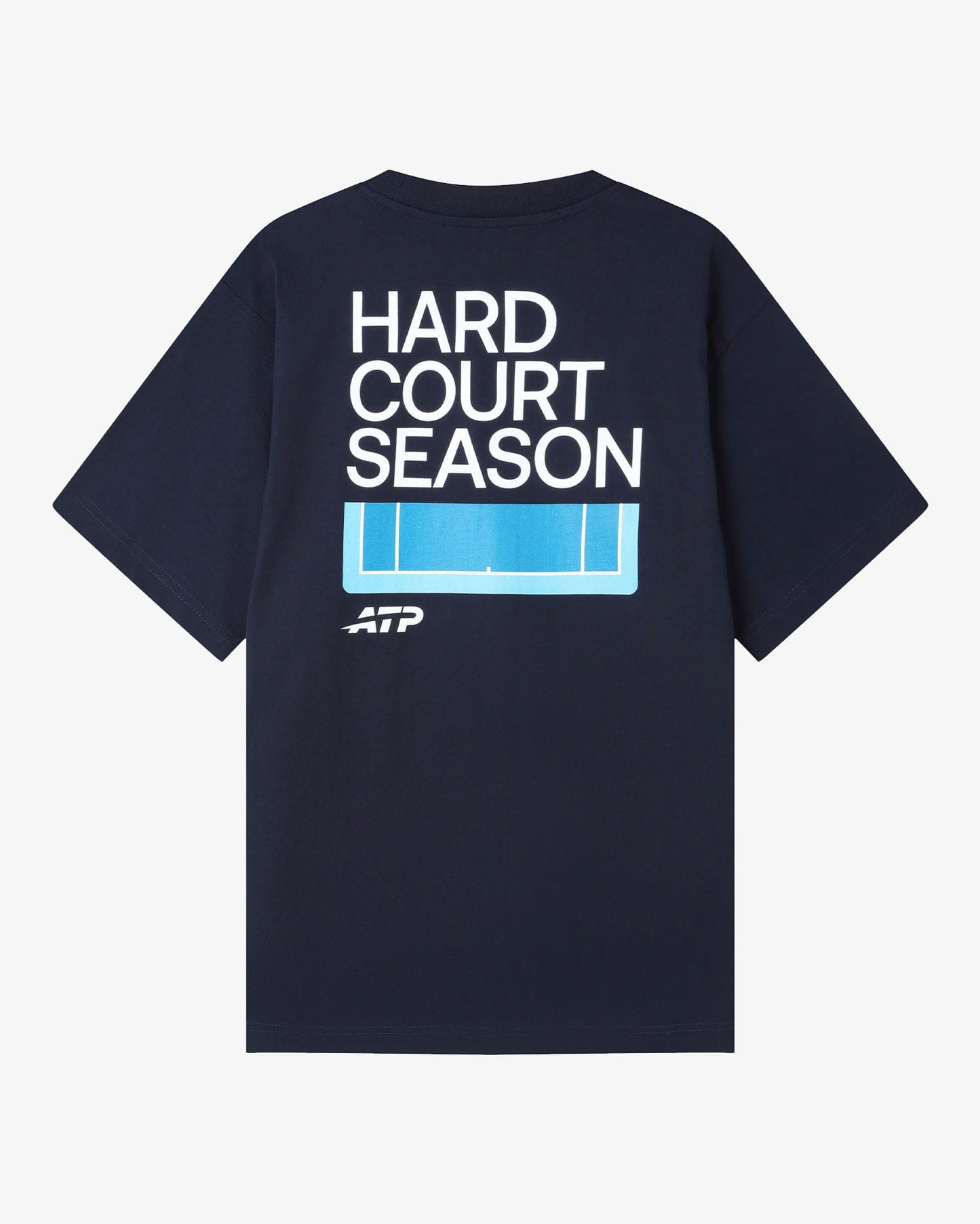 ATP ATP Hard Court Season T-shirt - Navy T-Shirt