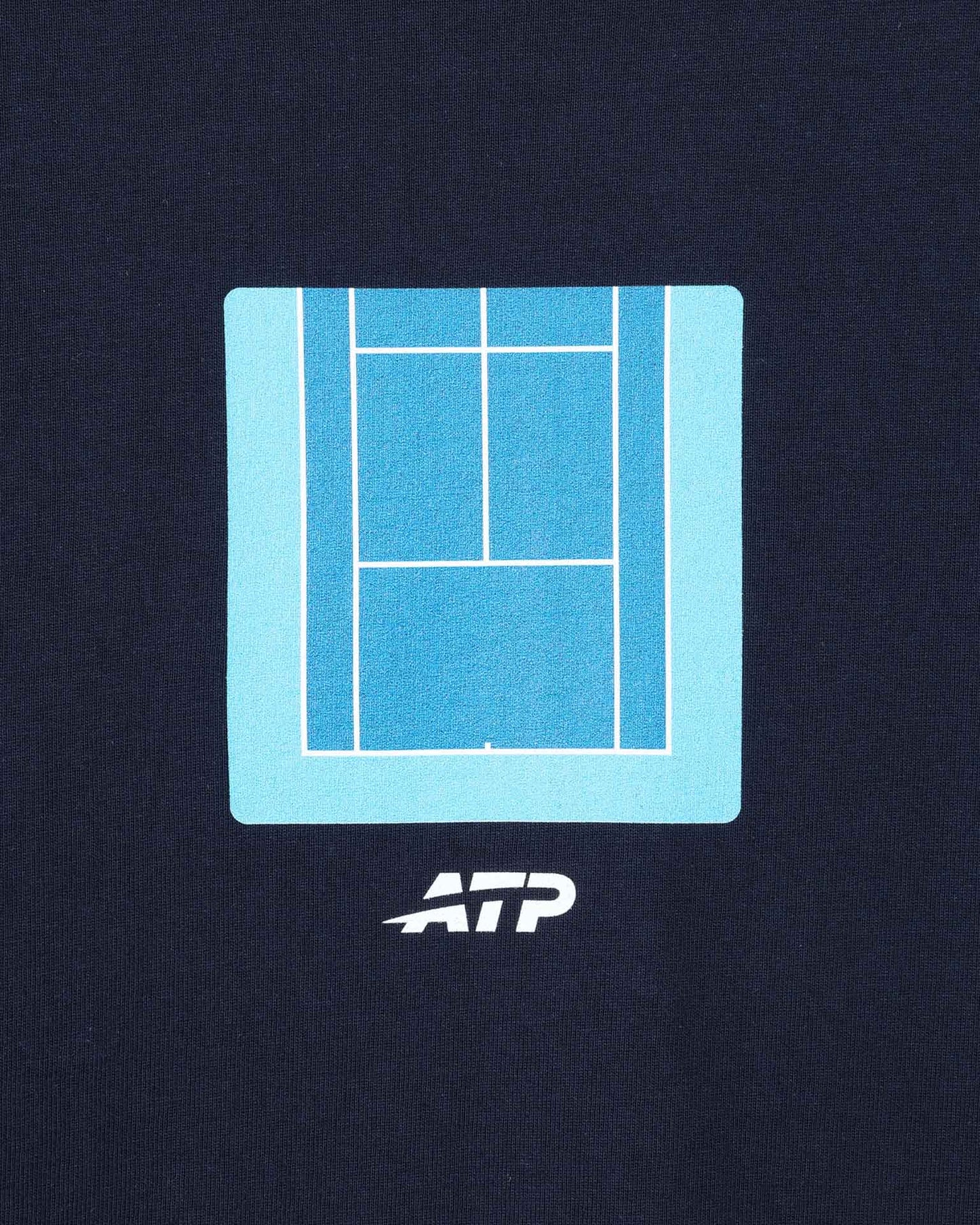 ATP ATP Hard Court Season T-shirt - Navy T-Shirt