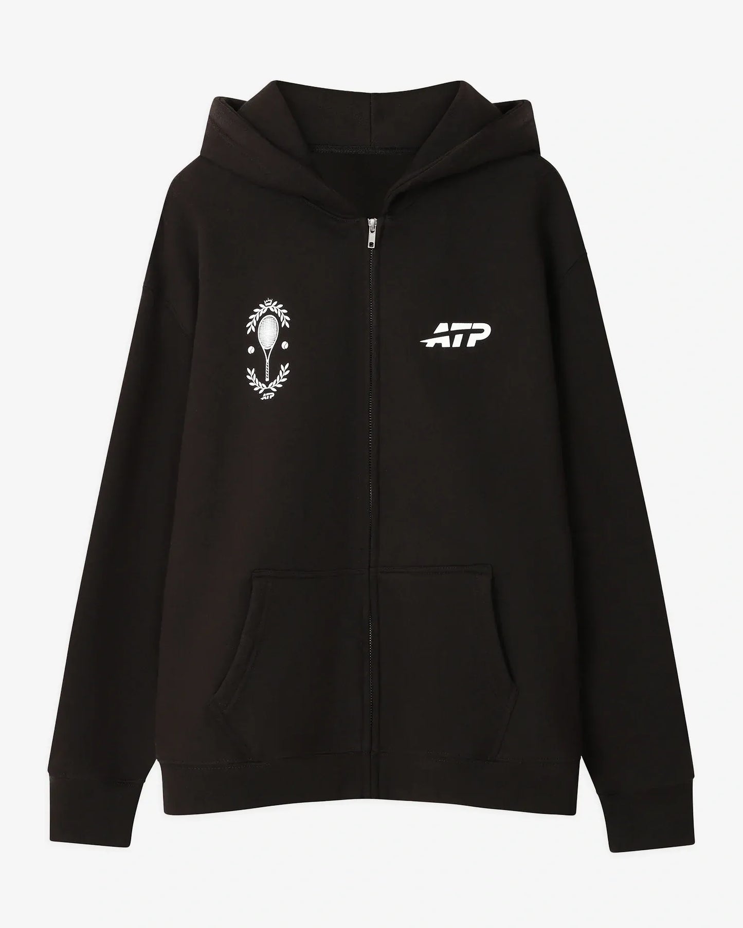 ATP ATP Marks Of Greatness Full Zip Hoodie - Black Hoodie