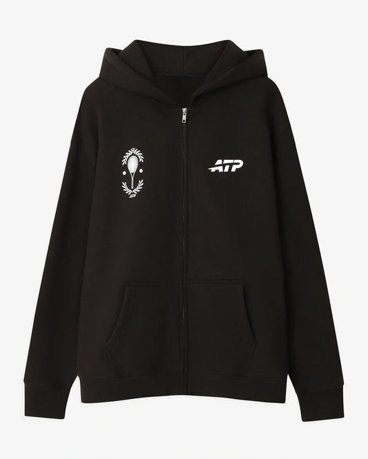 ATP ATP Marks Of Greatness Full Zip Hoodie - Black Hoodie