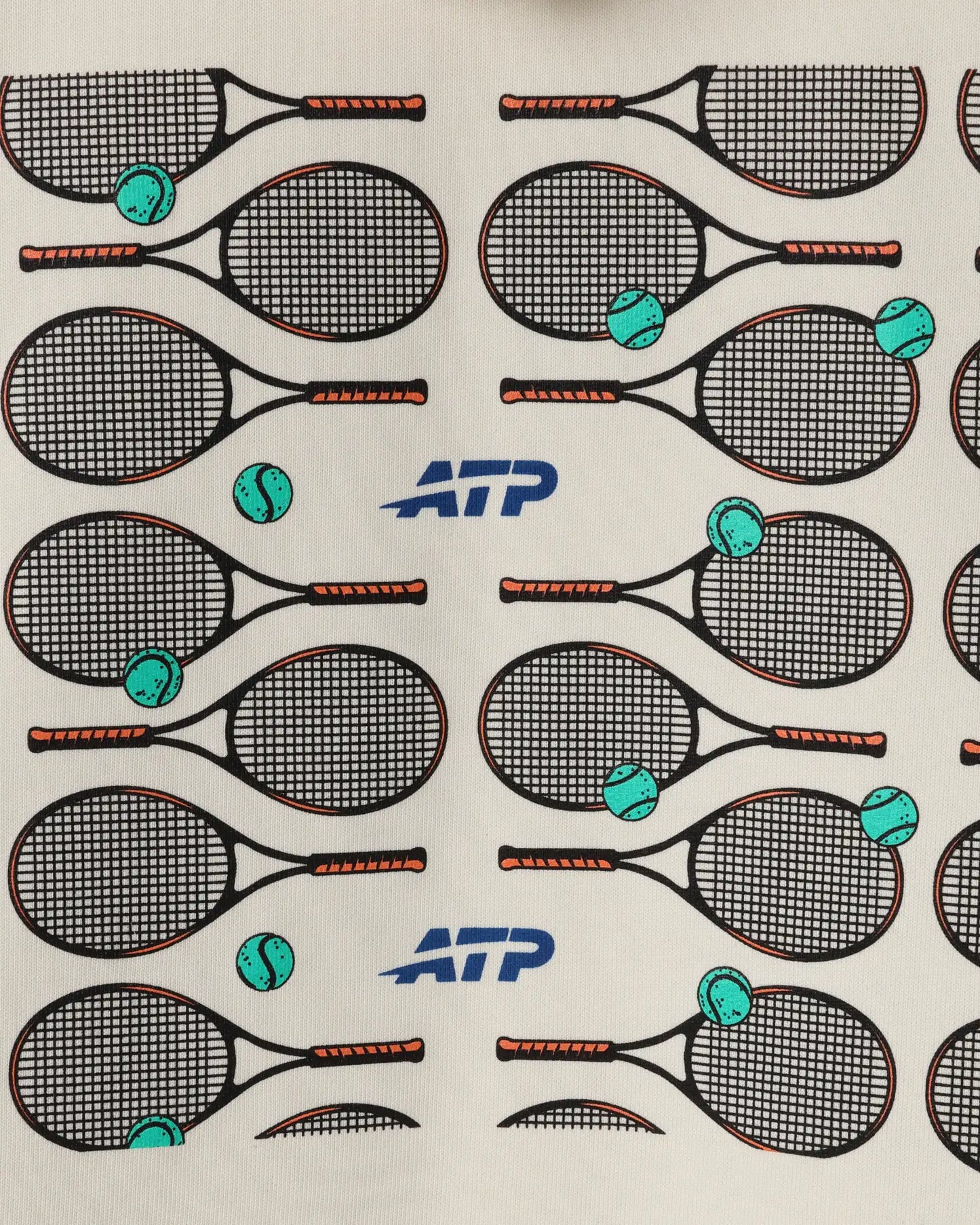 ATP ATP Marks Of Greatness Hoodie - Cream Hoodie