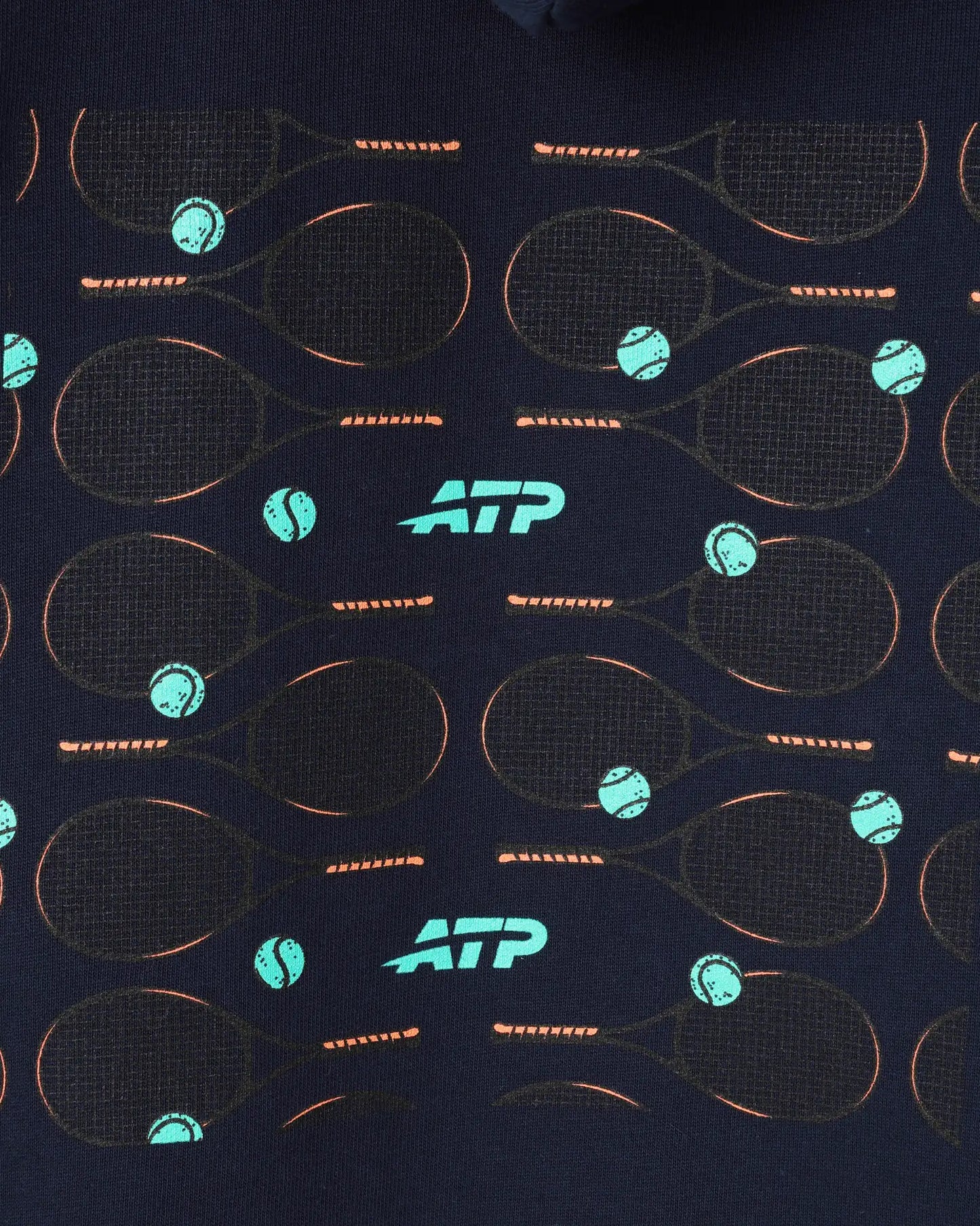 ATP ATP Marks Of Greatness Hoodie - Navy Hoodie