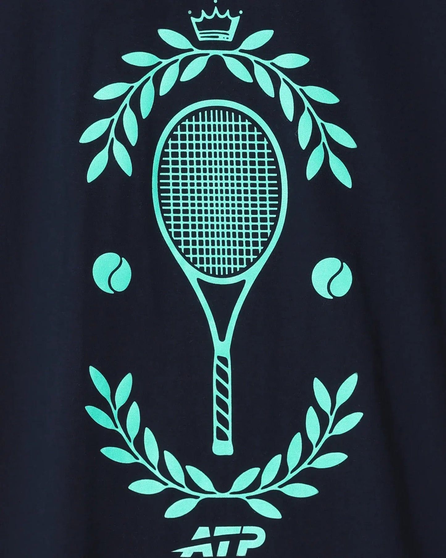 ATP ATP Marks Of Greatness Large Logo T-Shirt - Dark Blue T-Shirt