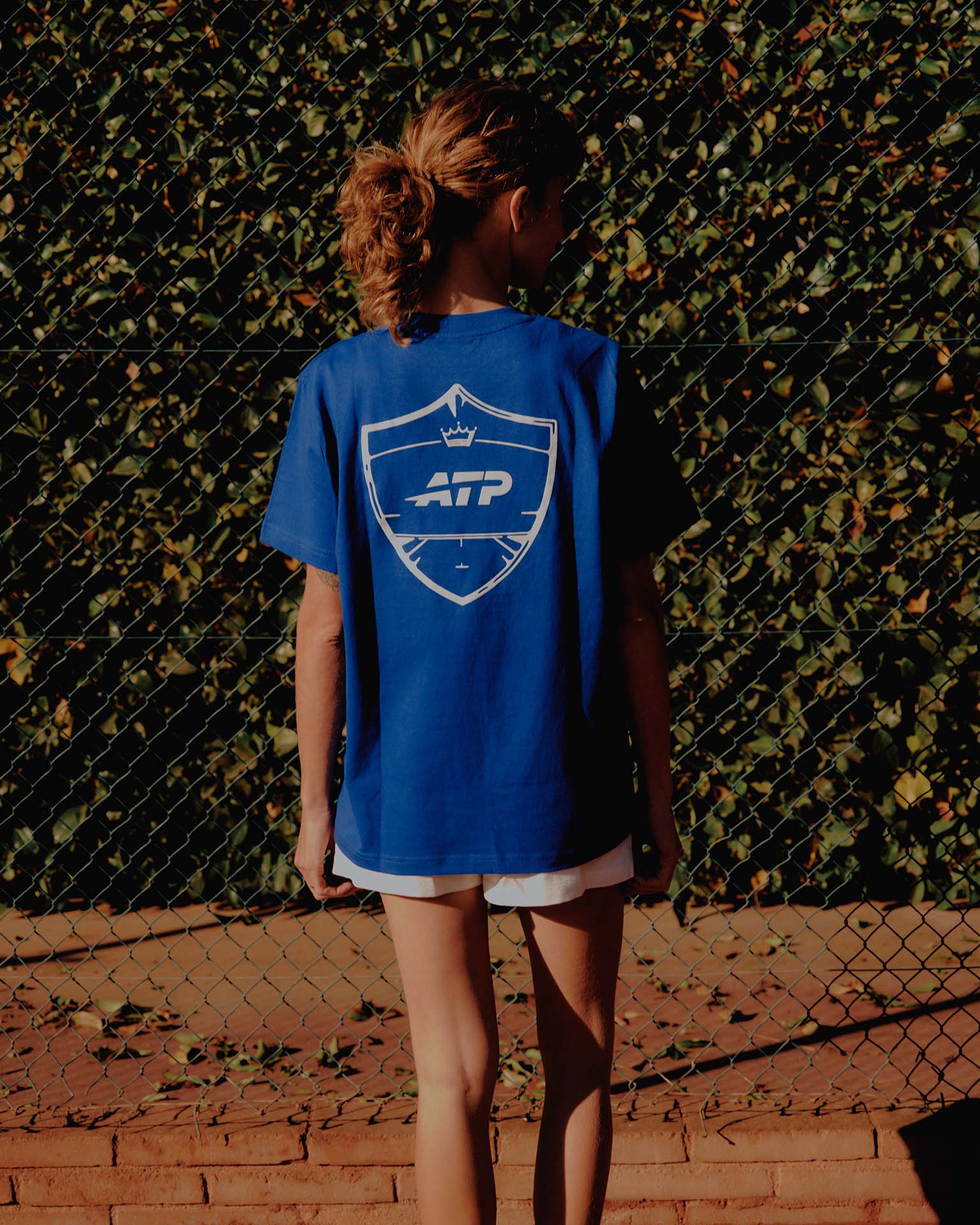 ATP Marks Of Greatness Small Logo T-Shirt – Navy | Tennis Clothing
