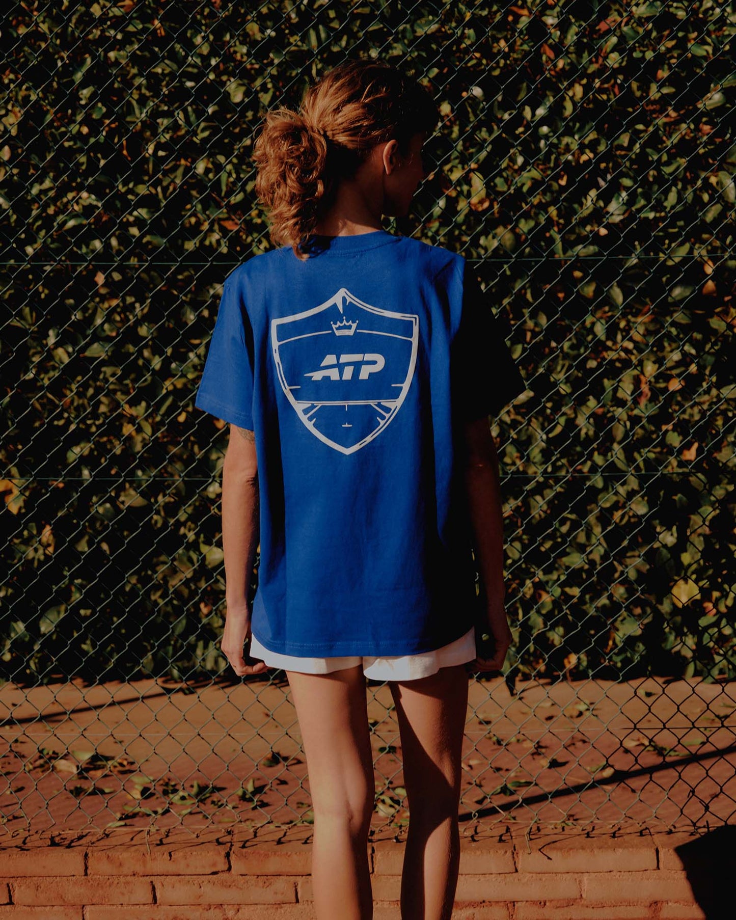 ATP ATP Marks Of Greatness Small Logo T-Shirt - Navy T-Shirt