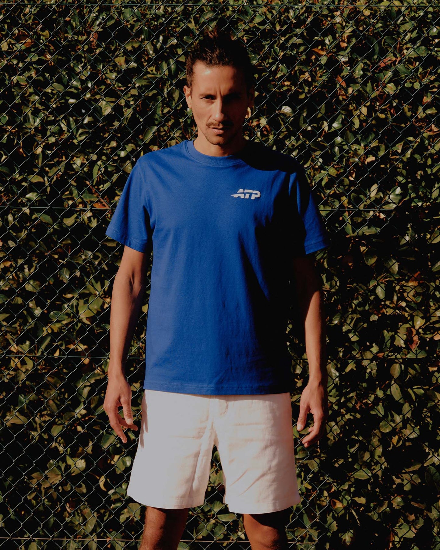 ATP ATP Marks Of Greatness Small Logo T-Shirt - Navy T-Shirt