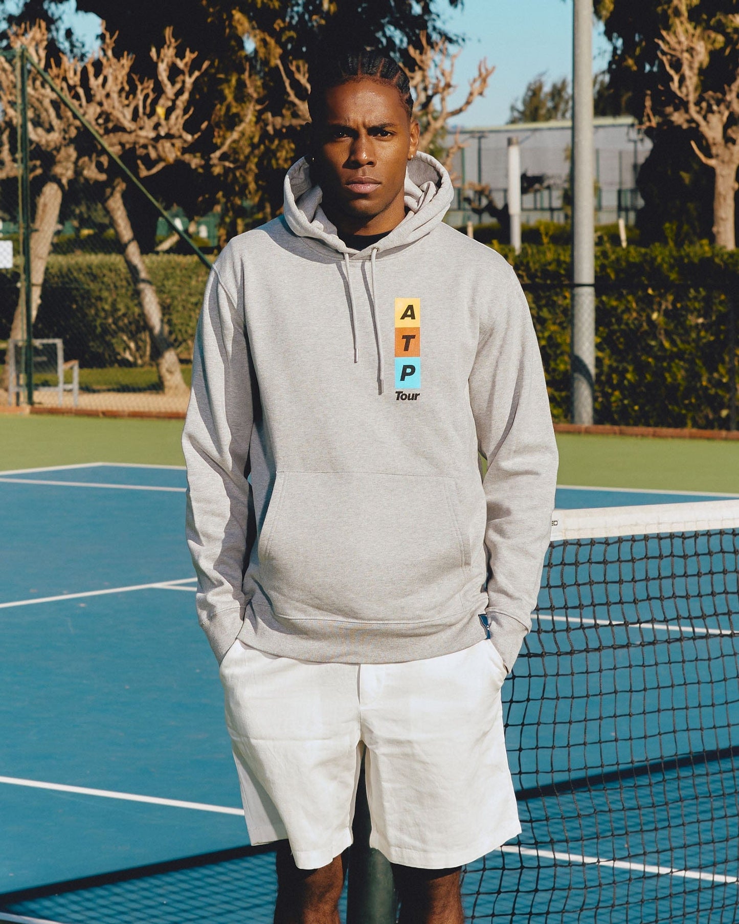 ATP ATP Previous Winners Hoodie - Grey Hoodie