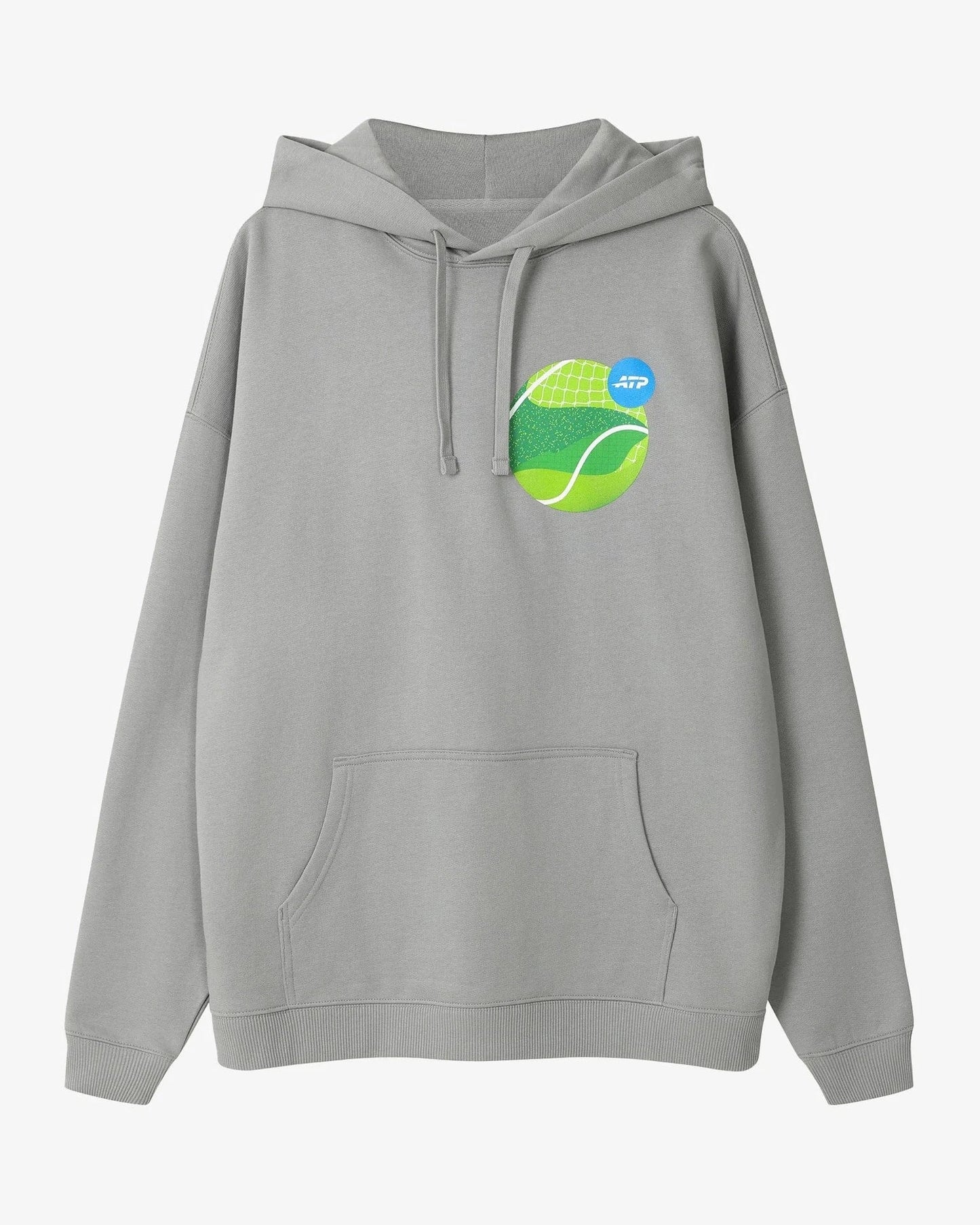 ATP ATP The Ball Is Everything Hoodie Centre Court - Grey Hoodie
