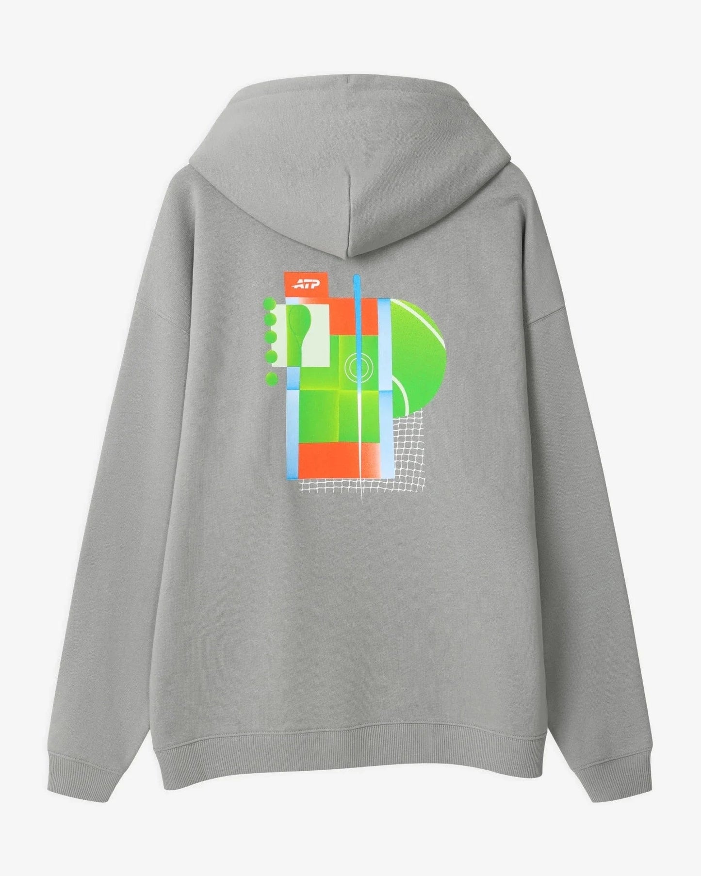 ATP ATP The Ball Is Everything Hoodie Centre Court - Grey Hoodie