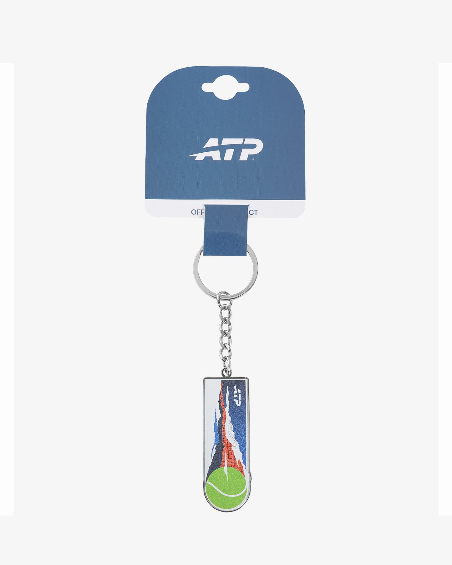ATP ATP The Ball Is Everything Key Ring  - Navy Keyring