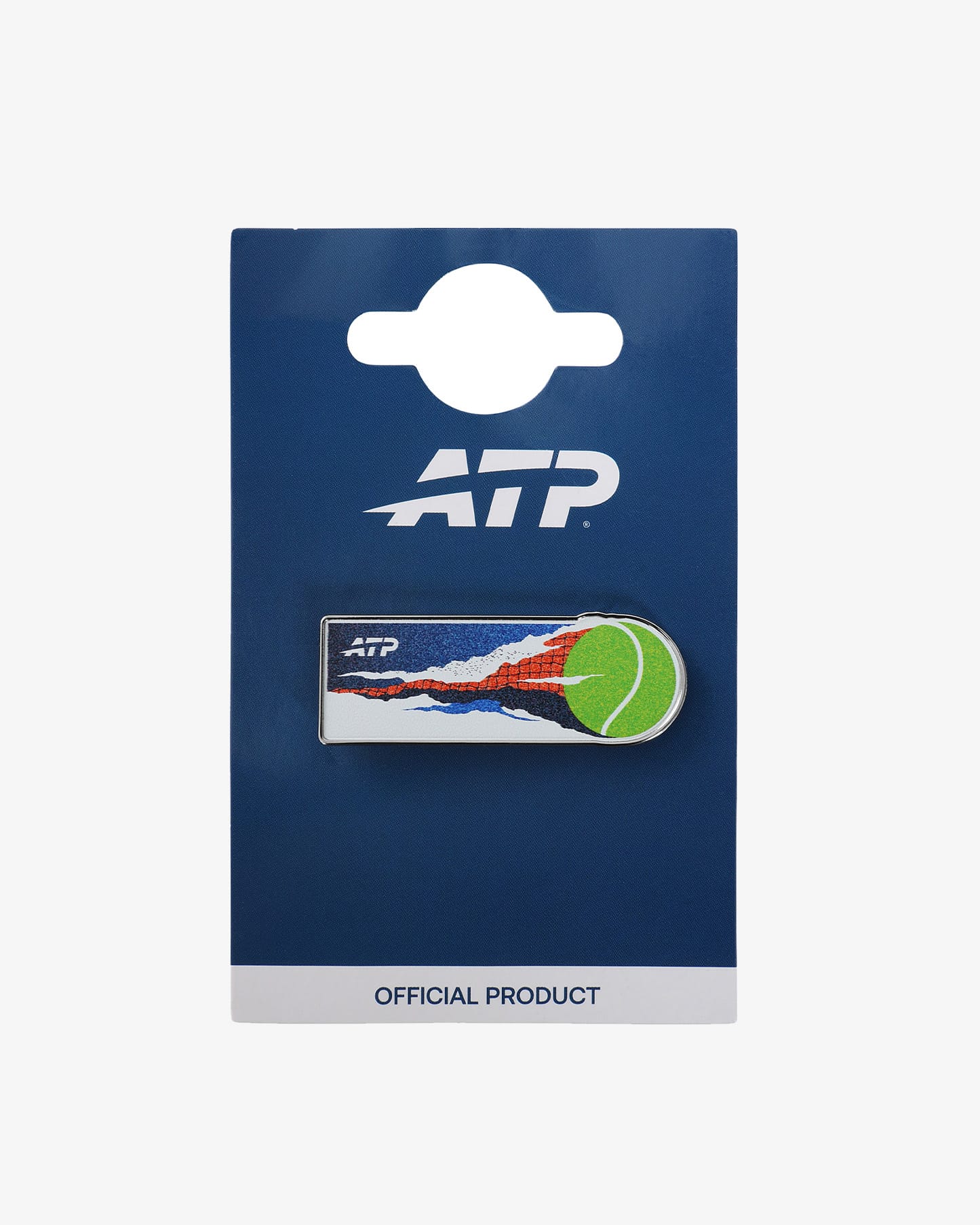 ATP ATP The Ball Is Everything Pin Badge  - Navy Pin Badge