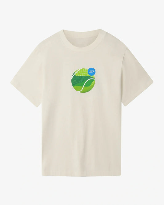 ATP ATP The Ball Is Everything T-Shirt Centre Court - Cream T-Shirt