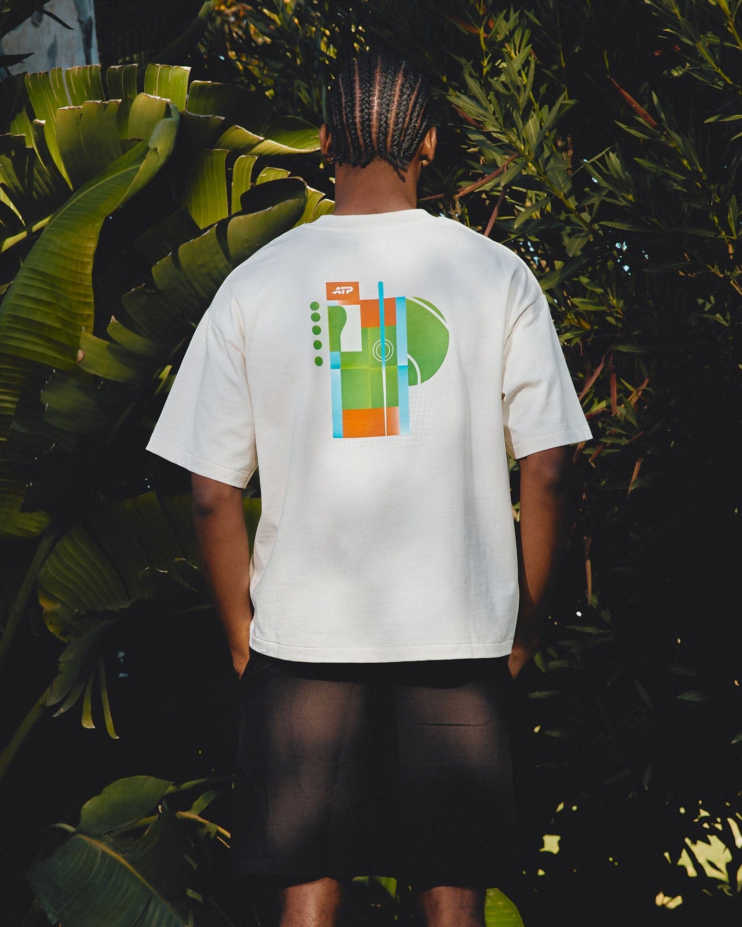 ATP ATP The Ball Is Everything  T-Shirt Centre Court - Cream T-Shirt