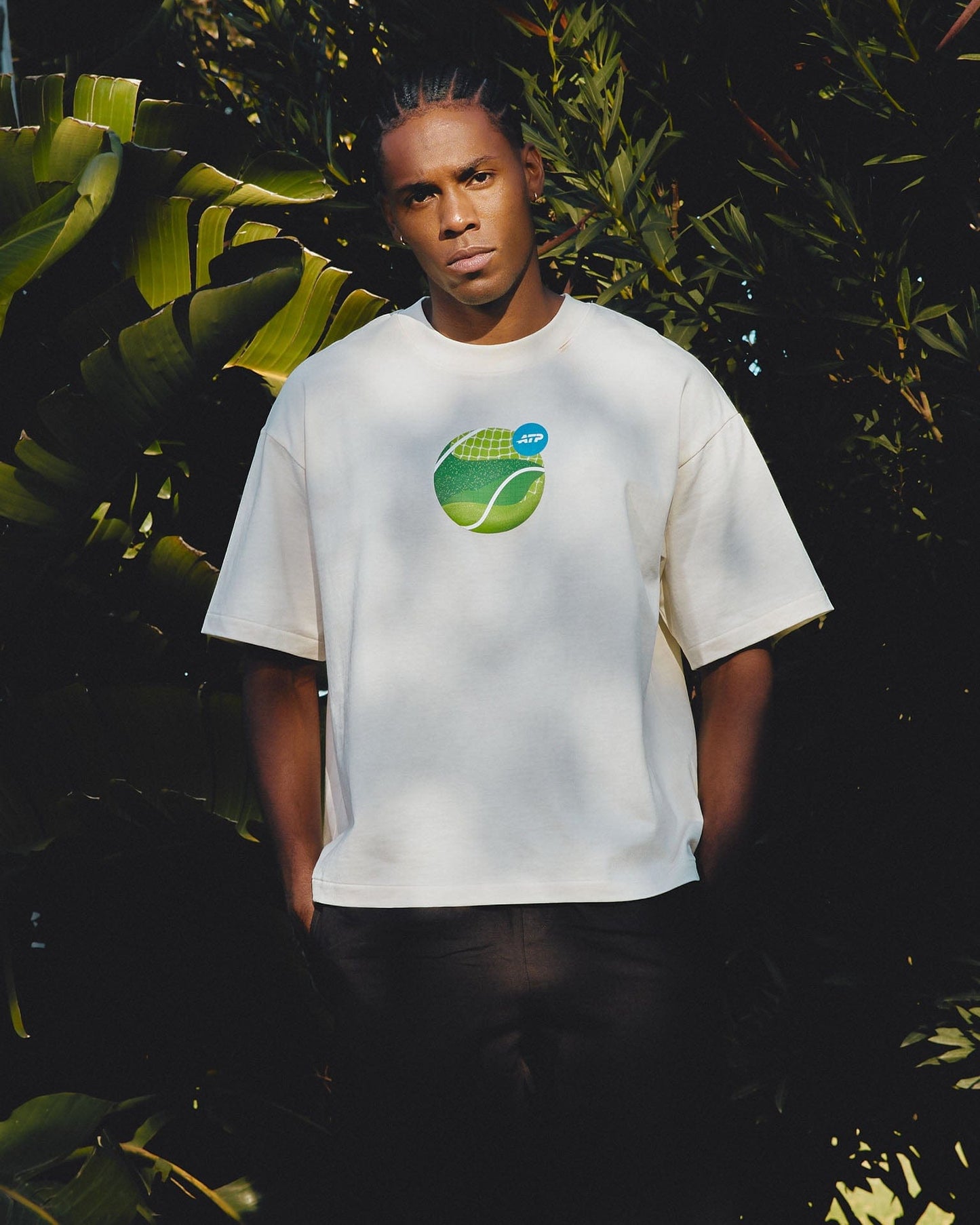 ATP ATP The Ball Is Everything  T-Shirt Centre Court - Cream T-Shirt