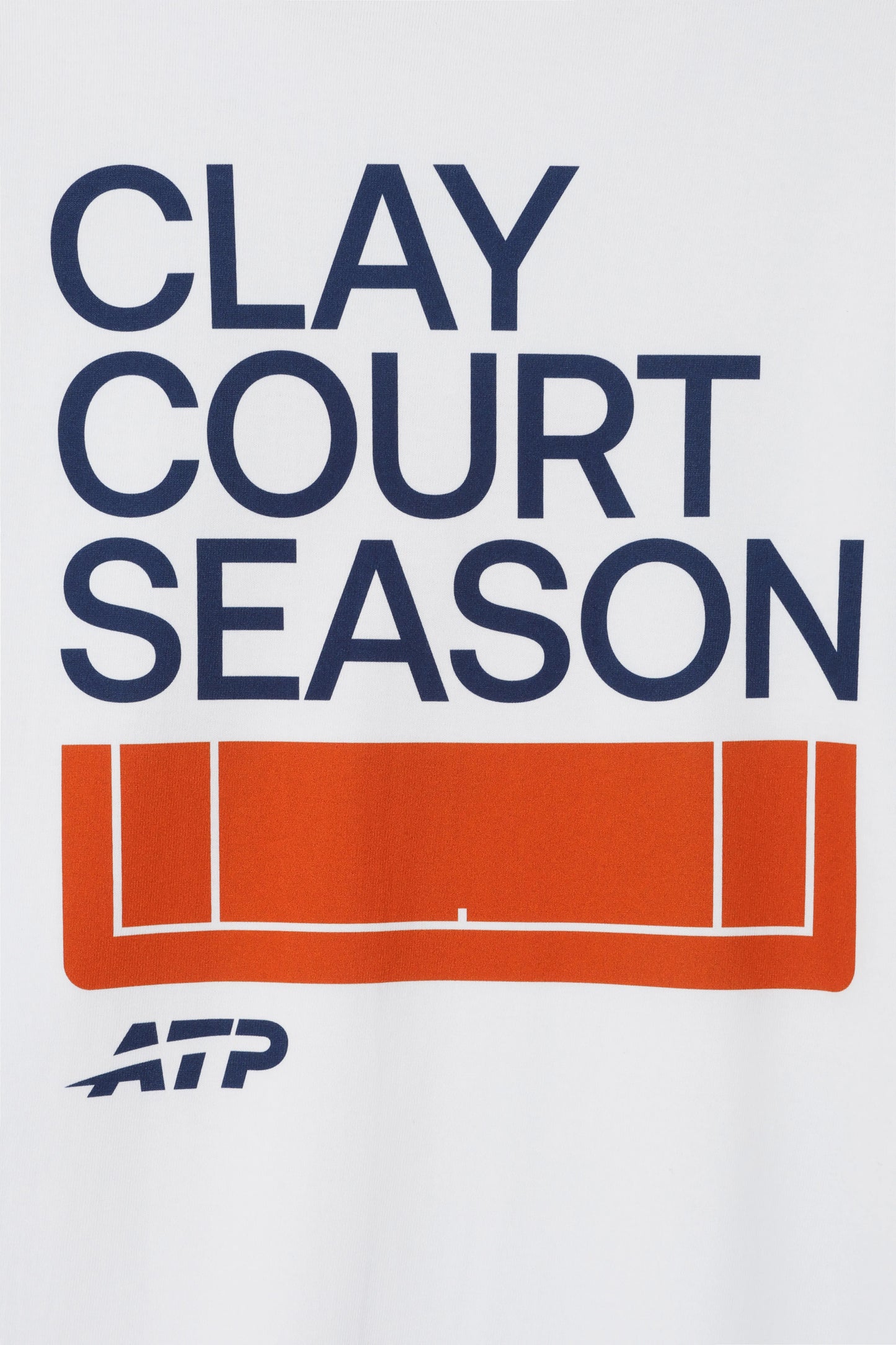 ATP Store ATP Clay Court Season T-Shirt - White T-Shirt