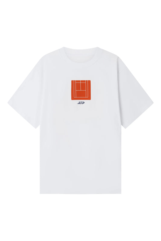 ATP Store ATP Clay Court Season T-Shirt - White T-Shirt