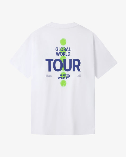 ATP Store ATP Global World Tour T-Shirt - White T-Shirt