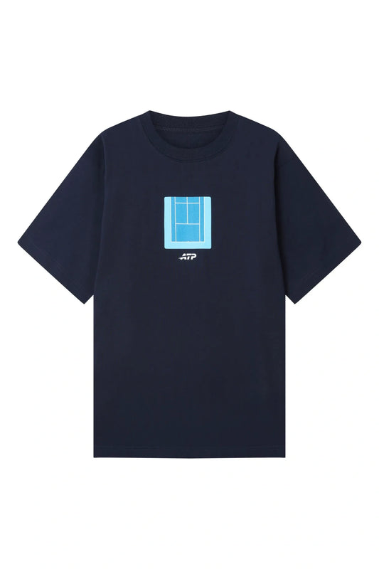 ATP Store ATP Hard Court Season T-Shirt - Navy T-Shirt
