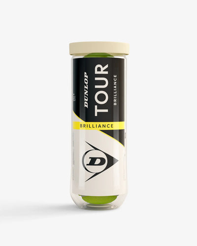 Dunlop Dunlop Tour Brilliance Ball - 3er-Pack Tennisbälle