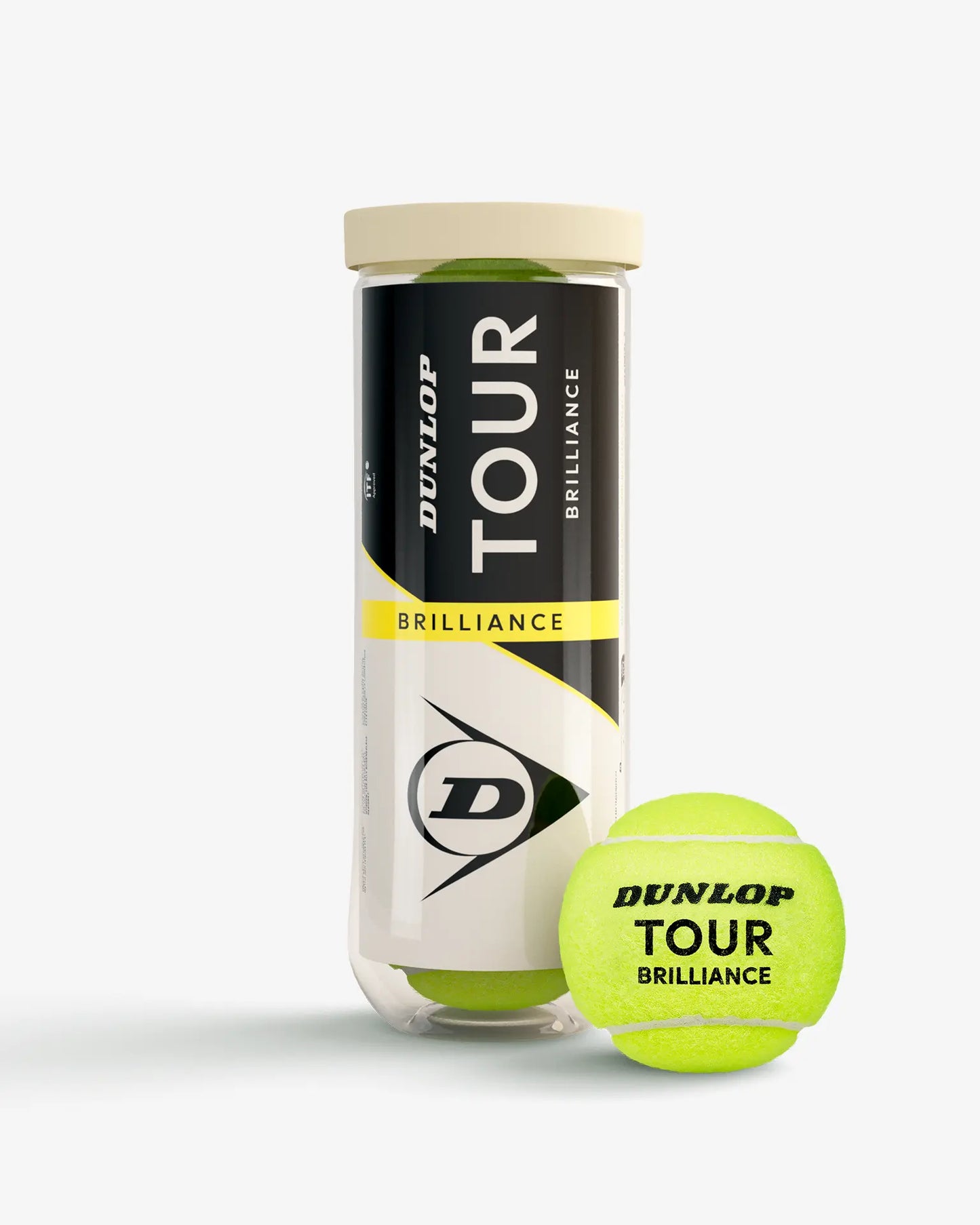 Dunlop Dunlop Tour Brilliance Ball - 3 Pack Tennis Balls