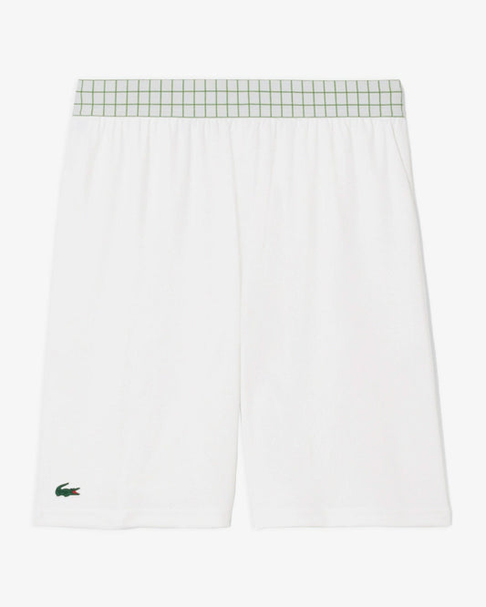 Lacoste Lacoste All Players Mesh Short - White Shorts