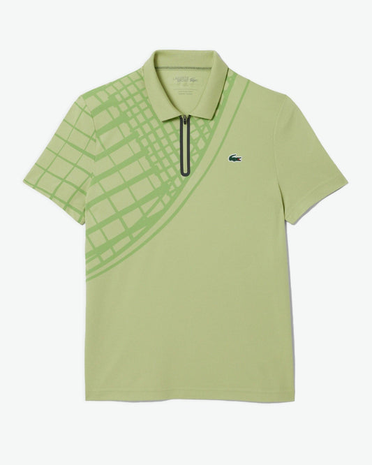 Lacoste Lacoste All Players On-Court Polo - Light Green Polo Shirt